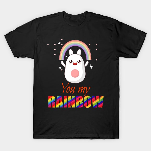 You my rainbow T-Shirt by DigitalArtist